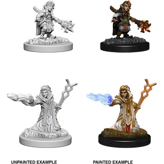 D&D Nolzur's Marvelous Miniatures - Female Gnome Wizard (Wizkids Games) image 1