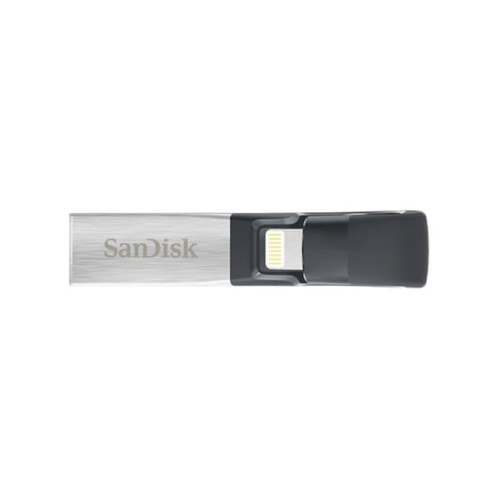 USB Stick SanDisk iXpand 128GB Dual Lightning Connector & USB 3.0 Μαύρο image 1