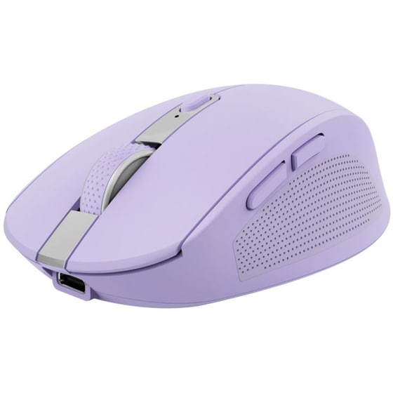 Trust Ozaa Compact Wireless Mouse Ασύρματο Ποντίκι Purple image 2