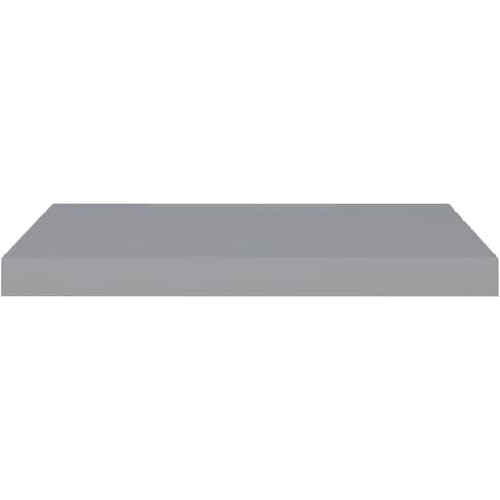 Ράφια Τοίχου VidaXL από MDF 60x23.5x3.8 cm 4 Τμχ - Γκρι image 2