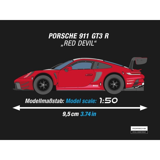 Carrera Hybrid Set: Devil Drivers 1:50 Porsche 911 GT3 R Τηλεκατευθυνόμενα Αυτοκίνητα σε Πίστα (50050002) image 8