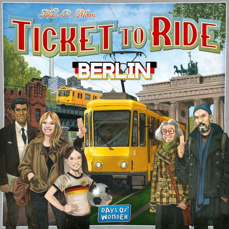 Ticket To Ride: Berlin Επιτραπέζιο (ALAN R. MOON)