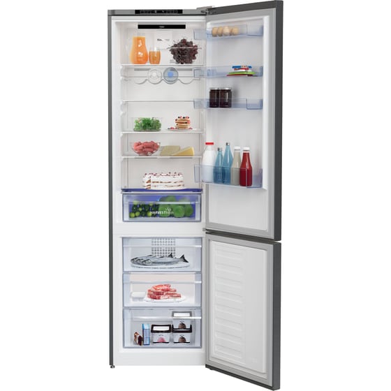 BEKO RCNA406I40XBRN Total No Frost 362 Lt Μαύρο Ψυγειοκαταψύκτης image 6