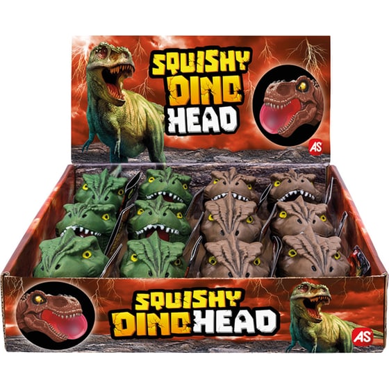 Ζουληχτό Κεφάλι Δεινοσαύρου σε 2 Χρώματα 1 Τμχ - Τυχαία Επιλογή Σχεδίου image 7