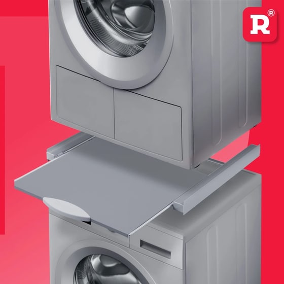 ROLLER 00719 με Συρτάρι Inox Βάση Σύνδεσης Πλυντηρίου - Στεγνωτηρίου image 4