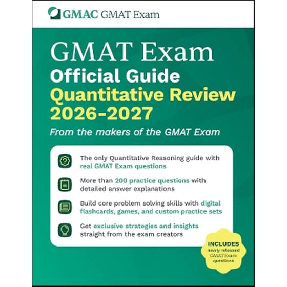 GMAT Official Guide Quantitative Review 2026 - 2027 image 0