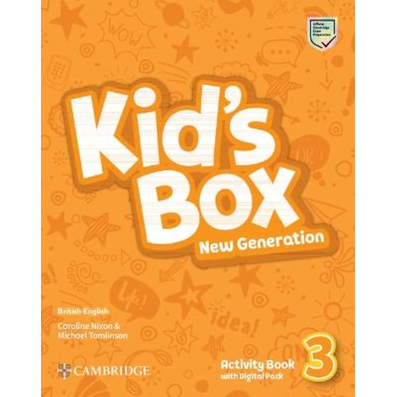 Kid's Box New Generation Level 3 Activity Book with Digital Pack British English image 0