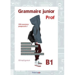 Grammaire Junior B1 Professeur