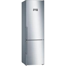 BOSCH KGN397LEQ Full No Frost 368 Lt Metal Look Ψυγειοκαταψύκτης