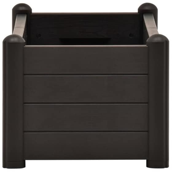 Vidaxl Ζαρντινιέρα Υπερυψωμένη Ανθρακί 100x43x35 Εκ. Πολυπροπυλένιο image 4