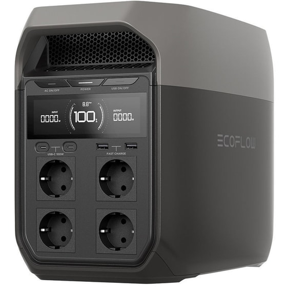 Ecoflow Delta 3 Power Station 1024 Wh - Μαύρο image 1