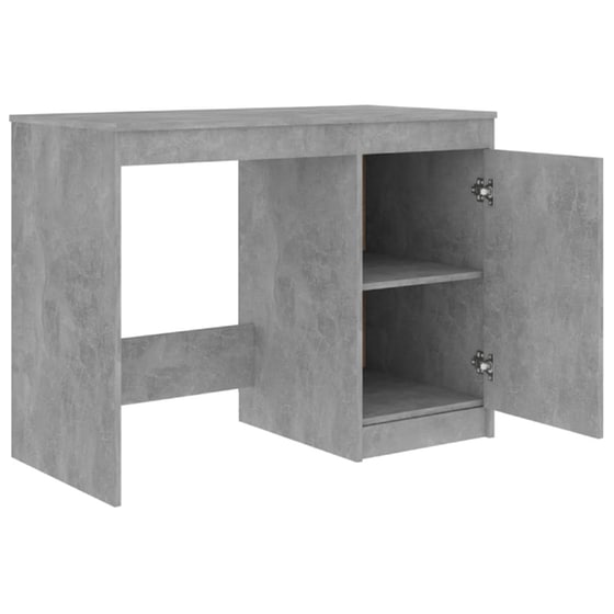 Γραφείο Μελέτης VidaXL από Μοριοσανίδα 140x50cm - Γκρι image 4