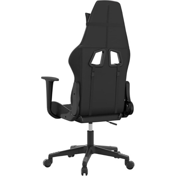 Καρέκλα Gaming VIDAXL 345515 από Τεχνητό Δέρμα - Γκρι image 3