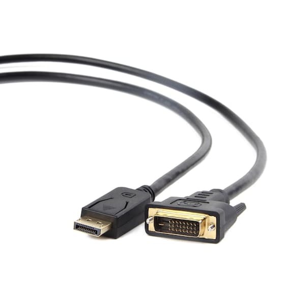 Gembird Cc-dpm-dvim-6 Video Cable Adapter 1.8 M Displayport Dvi Black image 0