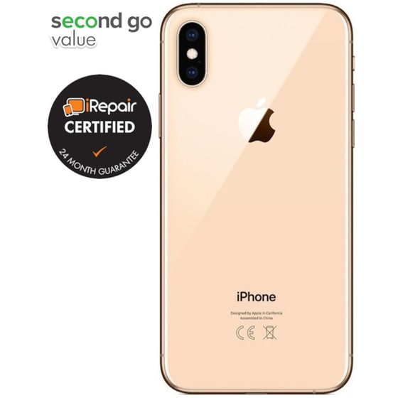Μεταχειρισμένο Apple iPhone XS 256GB Gold second go value Certified by iRepair image 3