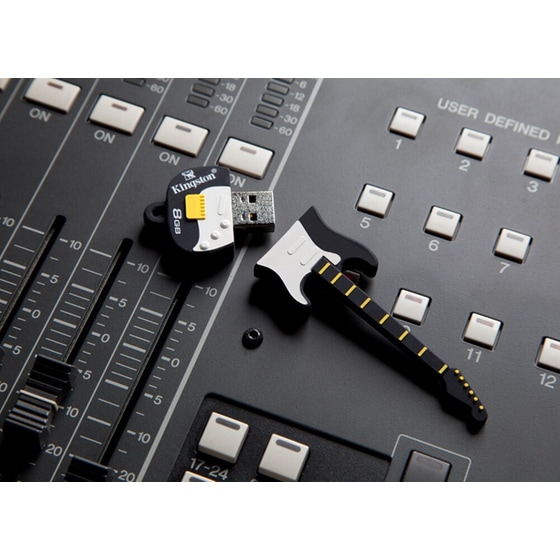 Kingston Guitar 8GB - USB 2.0 - Μαύρο image 1
