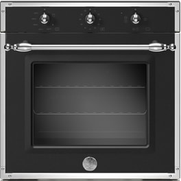 BERTAZZONI F605HERGKNE(GPL) 76 Lt Μαύρος Εντοιχιζόμενος Φούρνος Άνω Πάγκου Υγραερίου