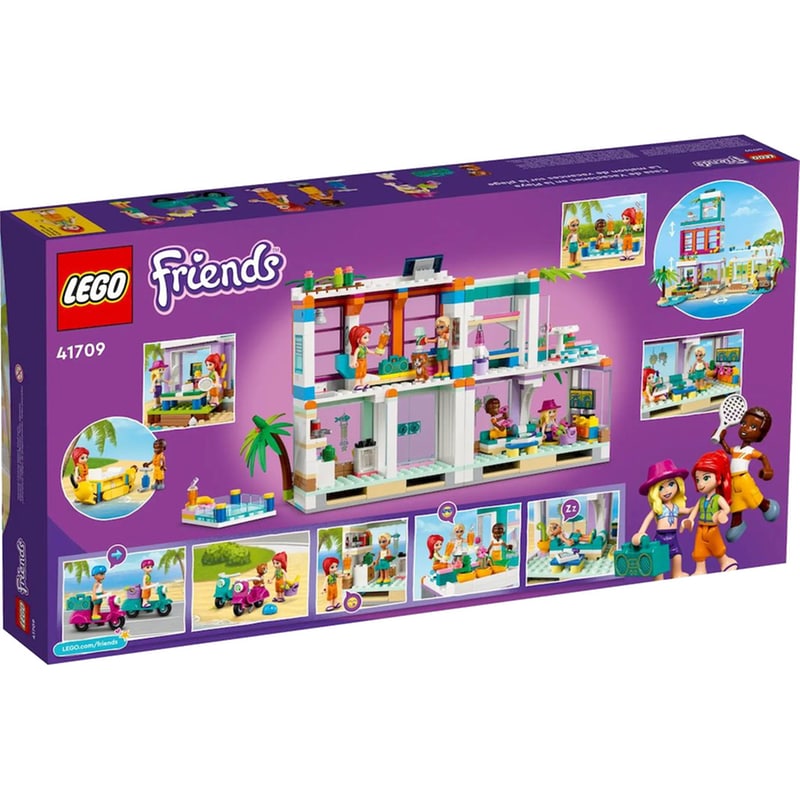 Summer Biệt Thự Lego Villa Lego Friends Set Of 2: 41702 Houseboat