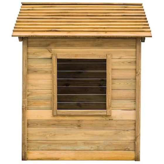 Σπιτάκι Εξωτερικού Χώρου vidaXL  123 x 120 x 146 εκ. από Ξύλο Πεύκου image 5