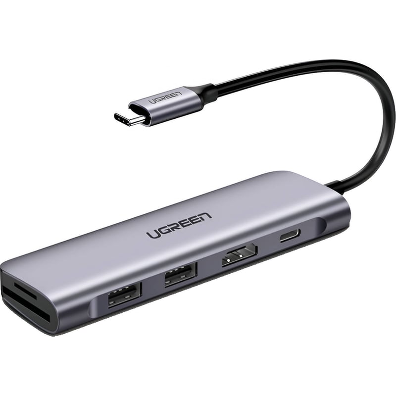 UGREEN Docking Station Ugreen 70411 CM195 6-Port USB 3.0 συμβατό με USB-C