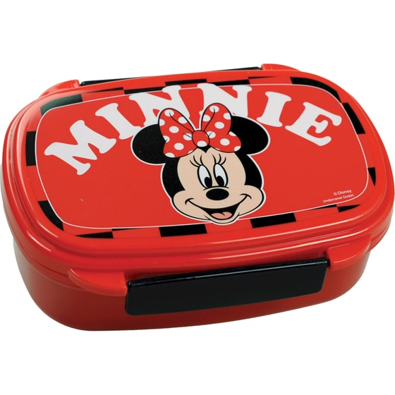 Φαγητοδοχείο με Κουτάλι και Πιρούνι Gim Minnie 500 ml image 0