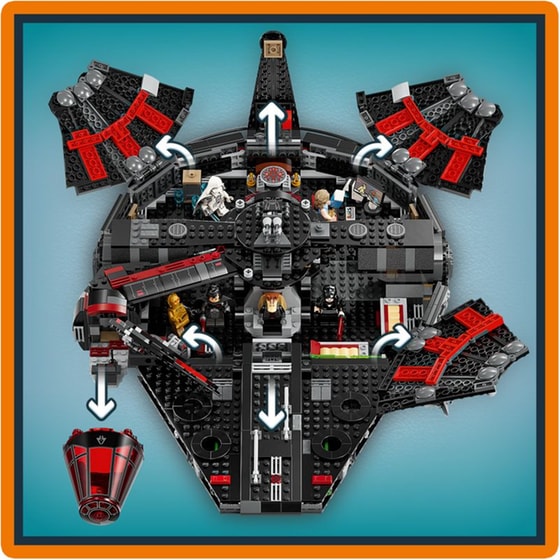 LEGO® Star Wars The Dark Falcon (75389) image 4