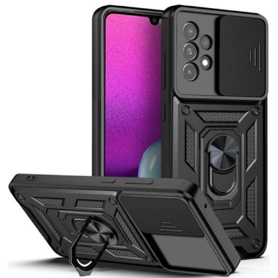 Θήκη Samsung Galaxy A73 - Bodycell Armor Slide - Μαύρο image 0