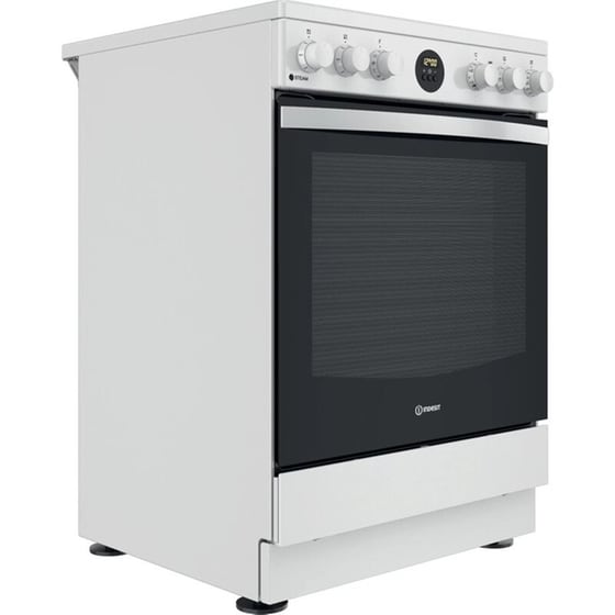 INDESIT IS67V8CHW/E 69 Lt Λευκό Ηλεκτρική Κουζίνα Κεραμική image 5