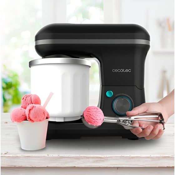 CECOTEC Cecomixer Merengue Ice-Cream CEC-04381 1200 W 5 L Μαύρο Κουζινομηχανή image 5