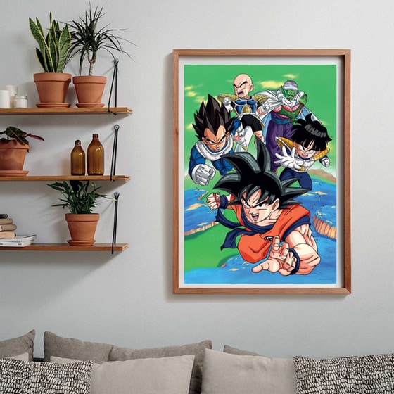 Παζλ Clementoni High Quality Collection Dragon Ball Z - Compact Box (1000 Κομμάτια) image 3