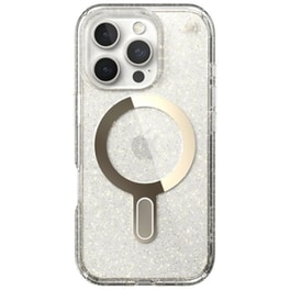 Θήκη Apple iPhone 16 Pro - Speck Presidio Lux - Clear/Gold Glitter