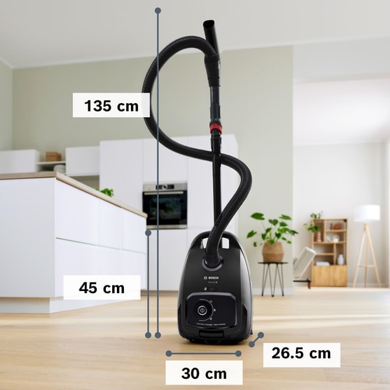 BOSCH SERIES 6 BGL6BA3L με Σακούλα 4 L Μαύρο Ηλεκτρική Σκούπα image 7