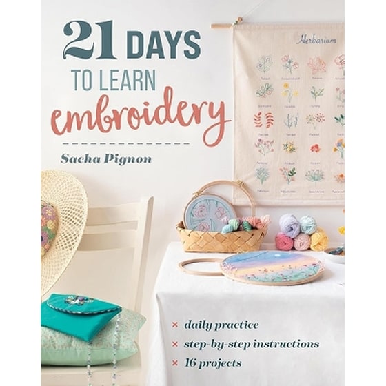 21 Days to Learn Embroidery image 0