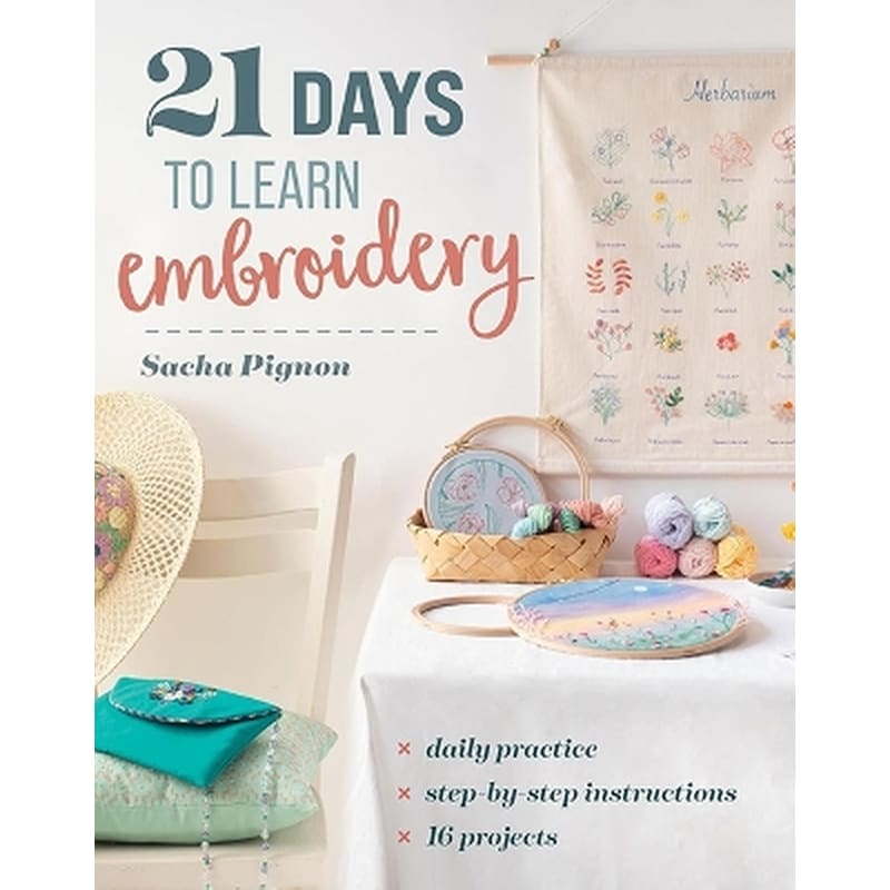 21 Days to Learn Embroidery