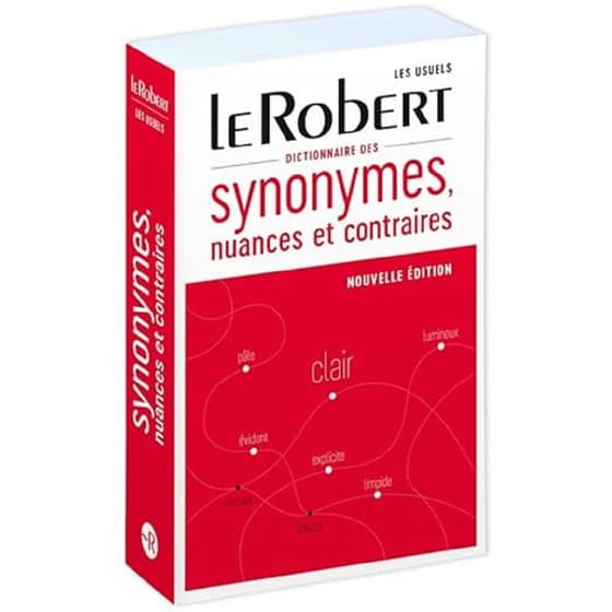 Le Robert Dictionnaire de Synonymes, Nuances et Contraires image 0