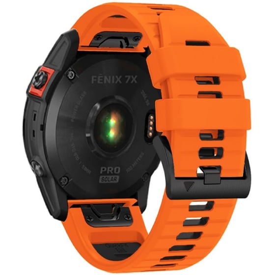 Λουράκι Tech-Protect Iconband Pro για Garmin Fenix 3/5X/3HR/5X Plus/6X/6X Pro/7X - Orange / Black image 0
