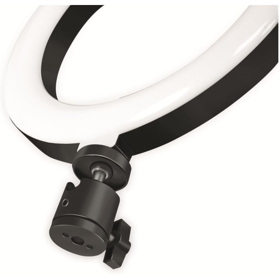 LED Ring Light με βάση Smartphone LogiLink AA0151 για Universal Smartphones 4-7" - Black image 7