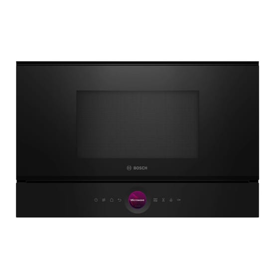BOSCH BEL7321B1 21 Lt Μαύρο Εντοιχιζόμενος Φούρνος Μικροκυμάτων image 0