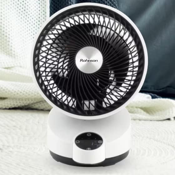 ROHNSON R-8510 Ανεμιστήρας Επιτραπέζιος 50W 25cm image 4