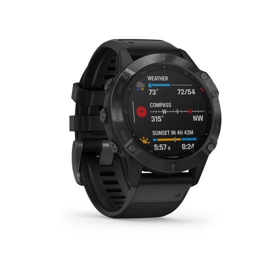 Smartwatch Garmin Fenix 6 Pro 47mm - Μαύρο image 3