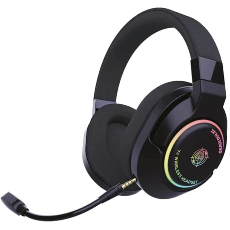 ZEROGROUND Ακουστικά Headset Zeroground Akashi HD-3600WG με Μικρόφωνο - Μαύρο