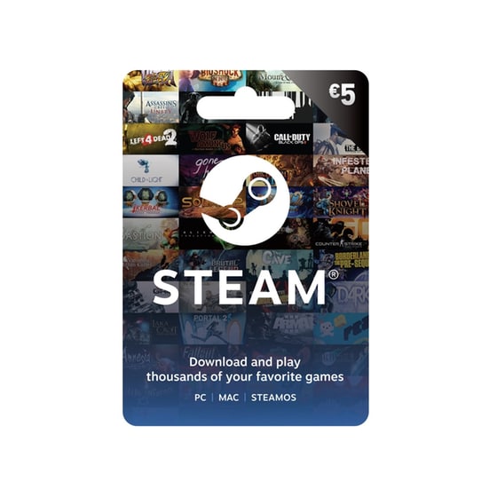 VALVE STEAM 5€ image 0
