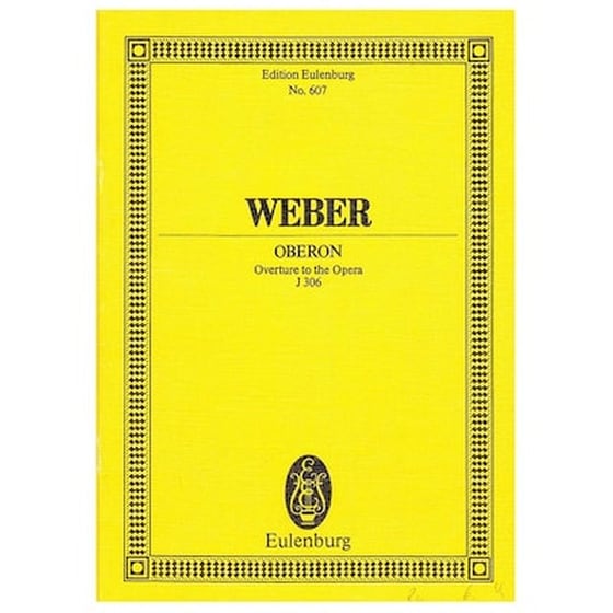 Weber - Oberon Overture [pocket Score] image 0