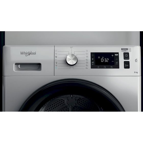 WHIRLPOOL AWZ 9HPS.F 9kg με Αντλία Θερμότητας Ασημί Στεγνωτήριο Ρούχων image 4