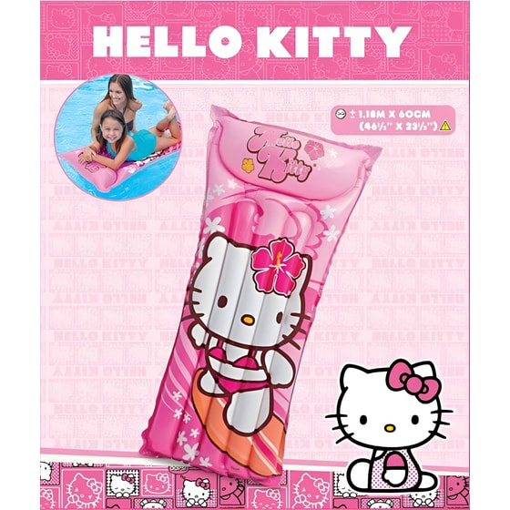 Παιδικό Στρώμα Θαλάσσης Intex Hello Kitty 118 cm - Ροζ image 3