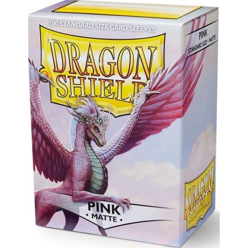 ARCANE TINMEN Dragon Shield Standard Card Sleeves Matte Pink 100 Τμχ