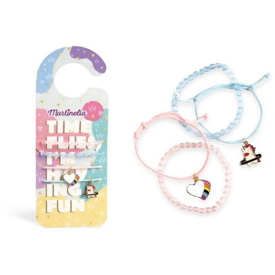 Martinelia Door Hanger Bracelets – 4 Βραχιολάκια Καρδιά Μονόκερος Ηλικία 3+ (8901b) Διαφορα Σχέδια image 1