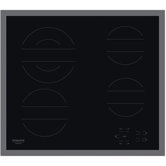HOTPOINT HR 642 X CM 58 cm Μαύρο Εστία Κεραμική Αυτόνομη image 0