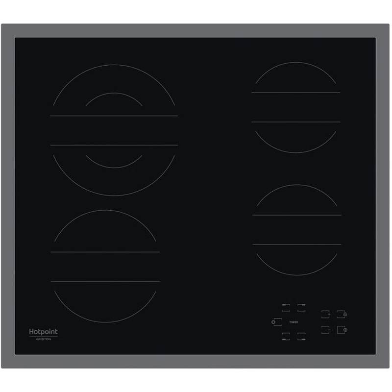 HOTPOINT HOTPOINT HR 642 X CM 58 cm Μαύρο Εστία Κεραμική Αυτόνομη