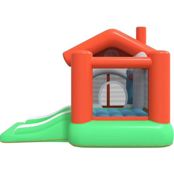 Happy Hop Φουσκωτός Παιδότοπος με Τσουλήθρα από PVC image 5